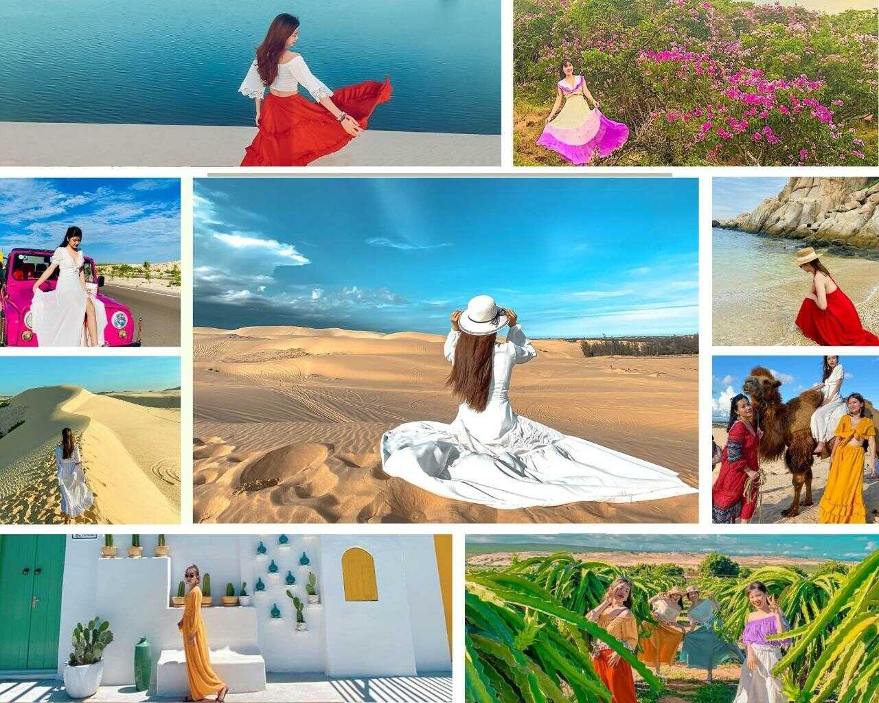 Giá thuê trang phục chụp hình sống ảo mũi né