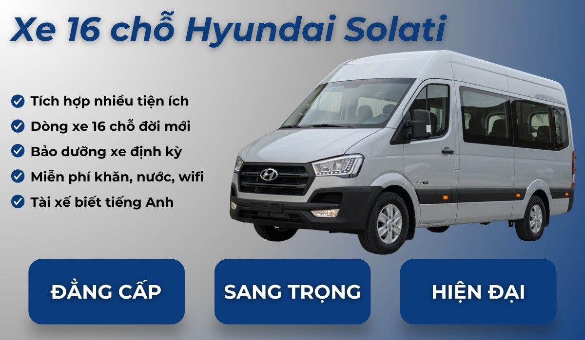 Tiện ích của Xe Hyundai Solati