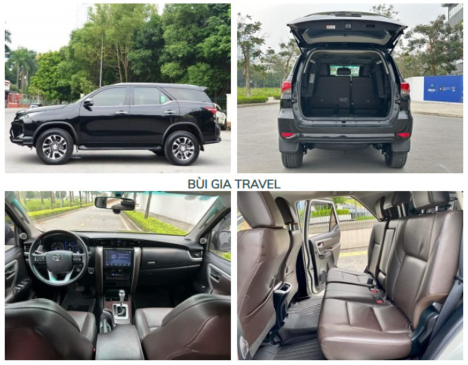 DỊCH VỤ CHO THUÊ XE TỰ LÁI PHAN THIẾT - XE TOYOTA FORTUNER 7 CHỖ GIÁ RẺ