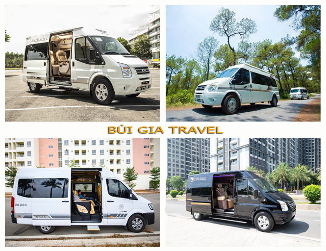 Dịch vụ cho thuê xe limousine tại Bùi Gia Travel với đa dạng các loại xe