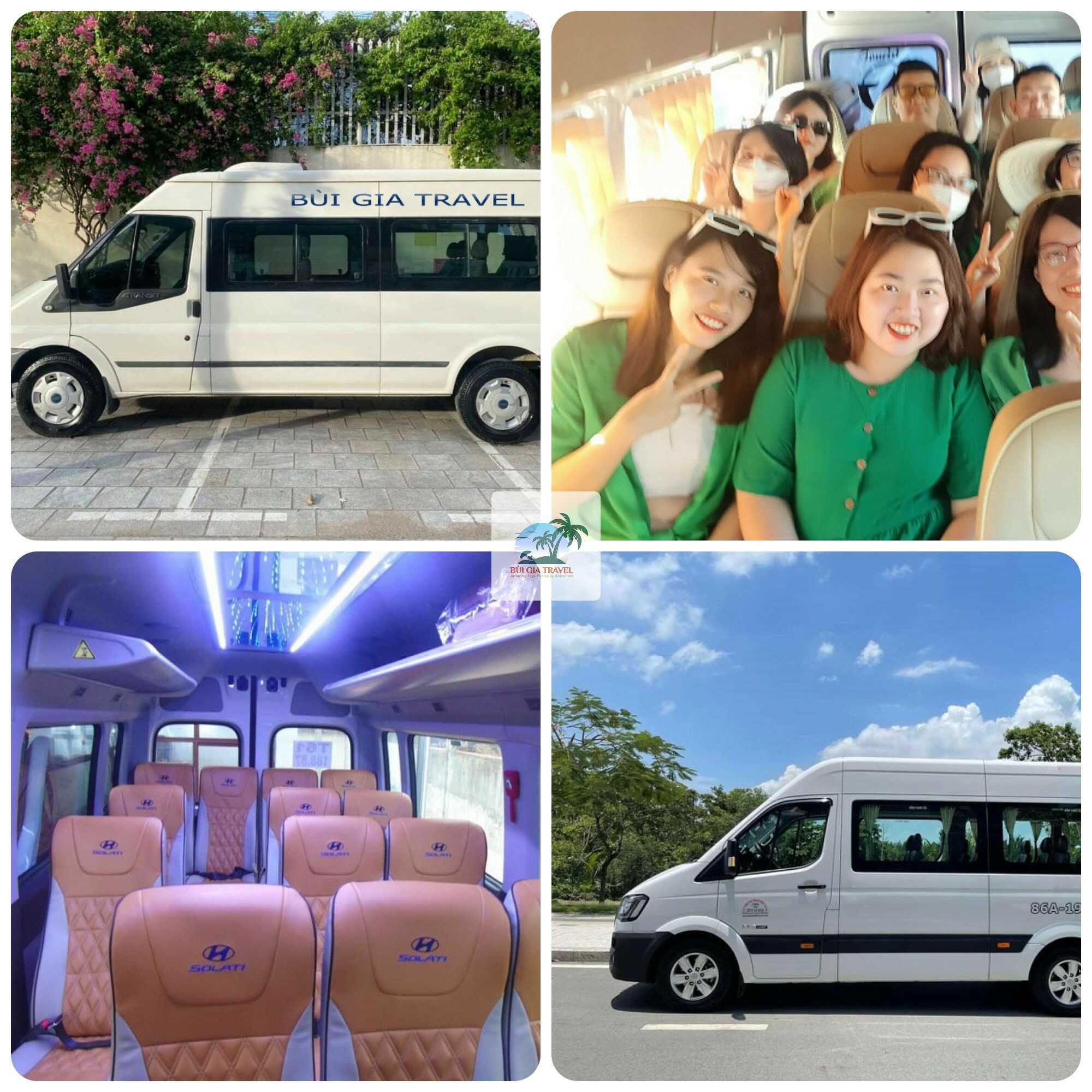 Xe du lịch 16 chỗ ngồi ( 1 vài người gọi là 15 chỗ)
