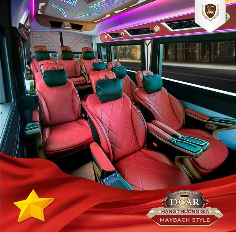 DCar Hạng Thương Gia Solati 12 Chỗ – Trải Nghiệm Không Gian Business Class Trên Mọi Hành Trình