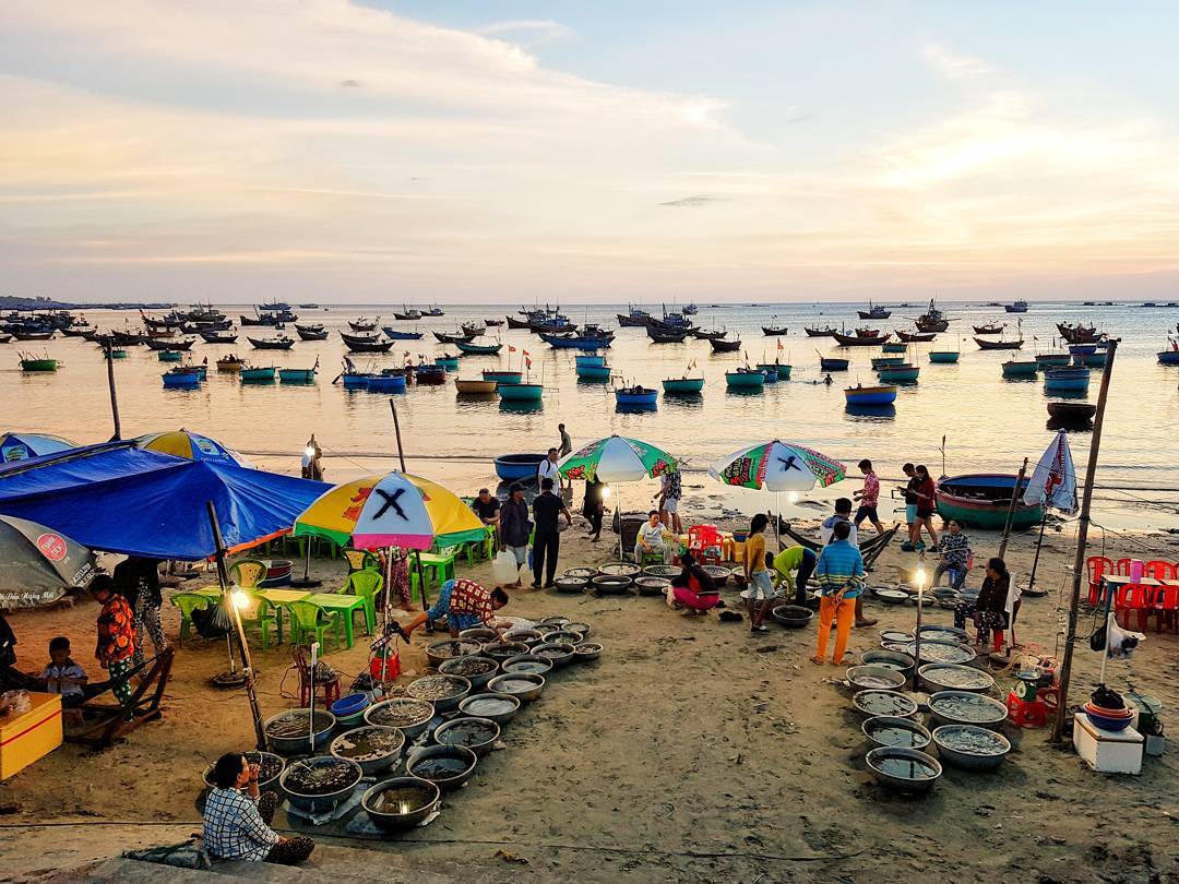 Chợ Cá Buổi Sáng