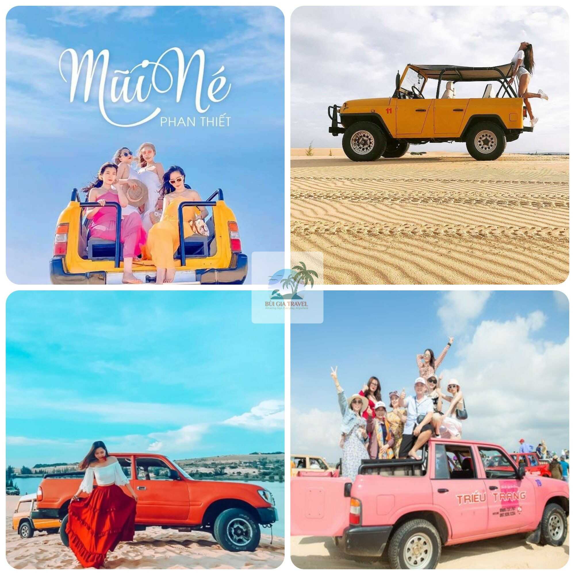 Kinh nghiệm thuê xe jeep Mũi Né "chuẩn không cần chỉnh"