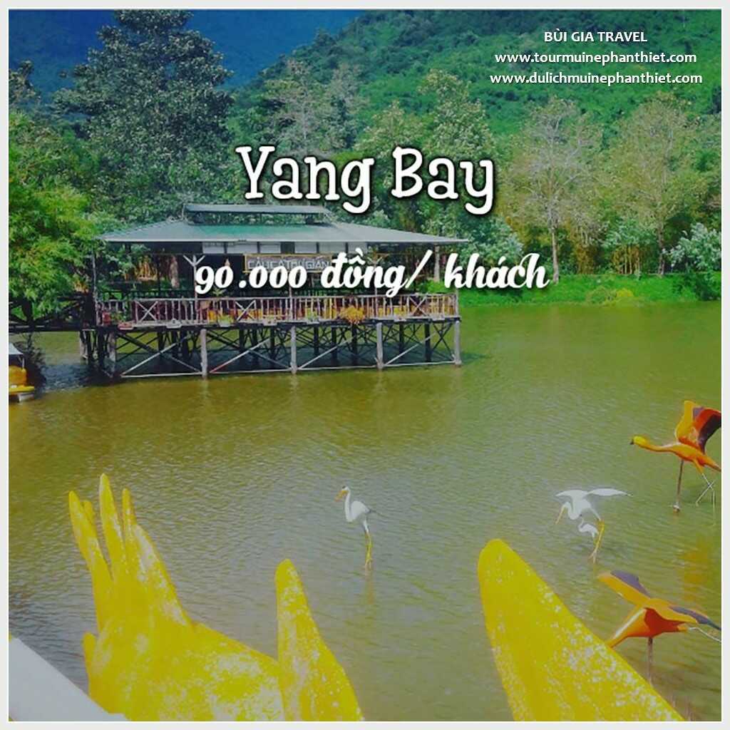 Giá vé thăm quan Khu du lịch Yang Bay Nha Trang: 90.000Đ/khách
