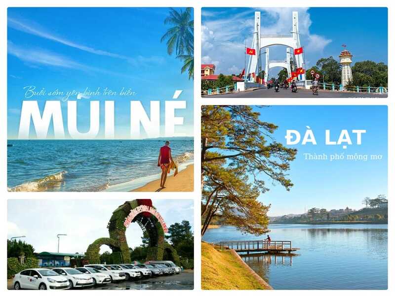 THUÊ XE MŨI NÉ PHAN THIẾT ⇔ ĐÀ LẠT