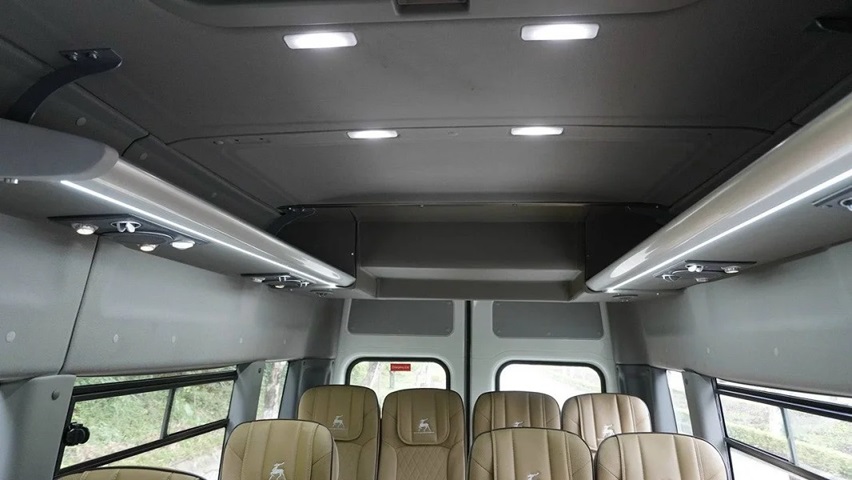 Chỗ để hành lý rộng rãi