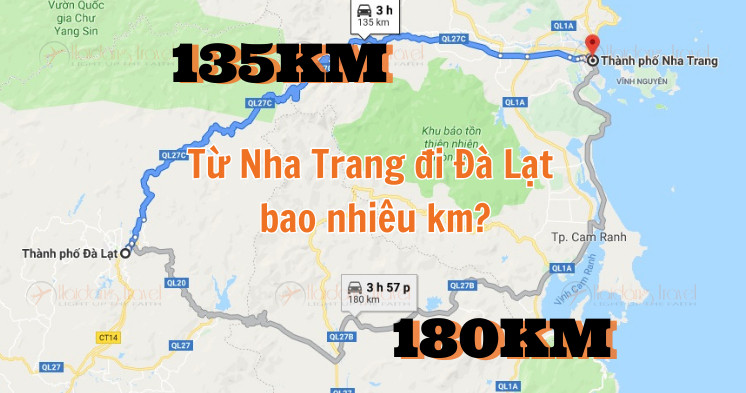 Giới thiệu dịch vụ thuê xe từ Nha Trang đi Đà Lạt
