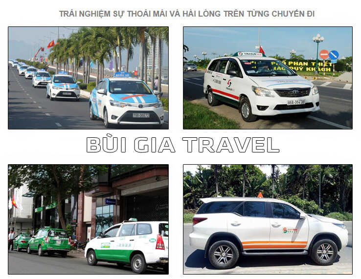 Các hãng taxi uy tín tại Phan Thiết, Mũi Né Bình Thuận