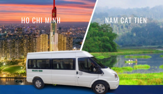 Xe 16 Chỗ Sài Gòn đi Nam Cát Tiên