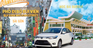 Xe 4 Chỗ Sài Gòn đi Mộc Bài