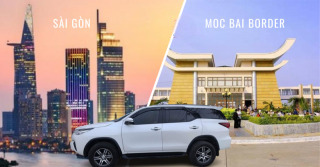 Xe 7 Chỗ Mộc Bài đi Sài Gòn