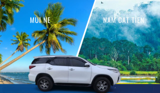 Xe 7 Chỗ Nam Cát Tiên đi Sài Gòn