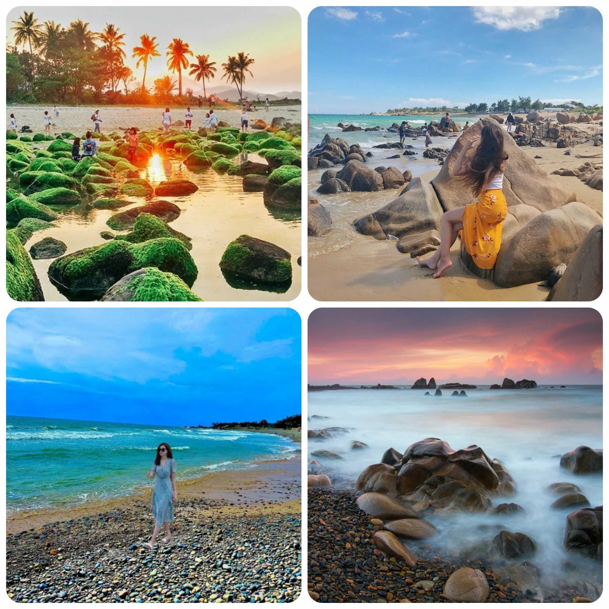 Bãi đá 7 màu - Sự kỳ diệu của thiên nhiên tạo hóa