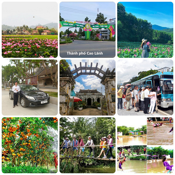 DỊCH VỤ CHO THUÊ XE TỪ SÀI GÒN ĐỒNG THÁP ĐÓN KHÁCH TẬN NHÀ