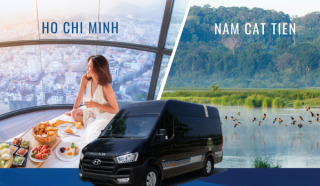 Xe Limousine Nam Cát Tiên đi Sài Gòn