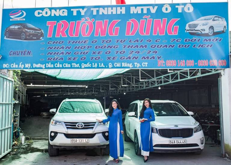 Thuê Xe tự lái Công ty Trường Dũng Cần Th