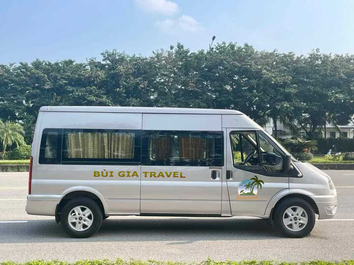 Thông tin dịch vụ cho thuê xe 16 chỗ của Bùi Gia Travel