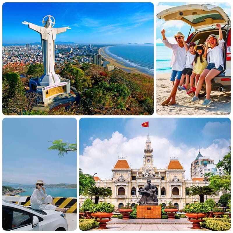 BẢNG GIÁ THUÊ XE 4-7-16-29-45 CHỖ ĐI VŨNG TÀU ĐÓN TRẢ TẬN NHÀ