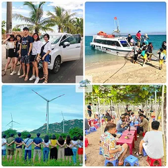 Khám Phá Đảo Cù Lao Câu|Cánh Đồng Quạt Gió|Vườn Nho