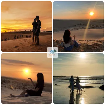 Trải Nghiệm Khoảnh Khắc Hoàng Hôn Mũi Né Với Tour xe Jeep