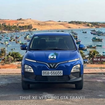 Thuê Xe VinFast VF5 Mũi Né Tự Lái & Có Tài Giá Chỉ Từ 600K