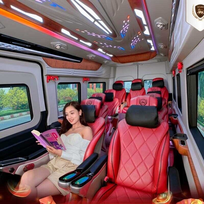 Thuê Limousine DCar Hạng Thương Gia Solati 12 Chỗ Đời Mới