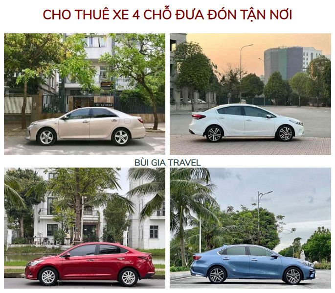 Cho thuê xe 4 chỗ đi Cần Giờ