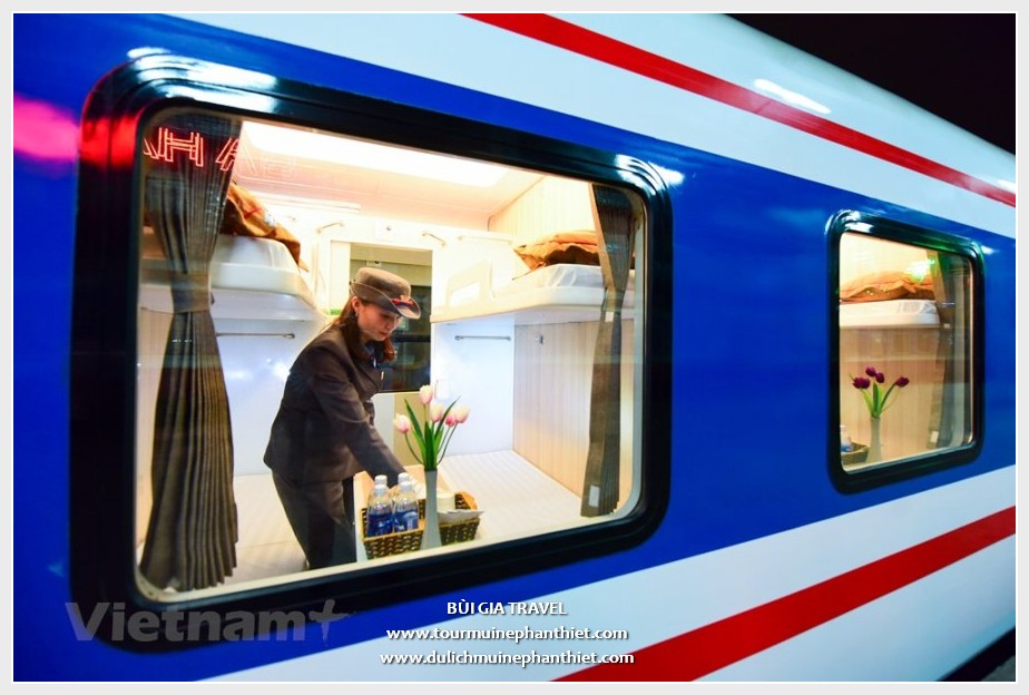 Khoang giường nằm trên tàu 5 Sao SPT