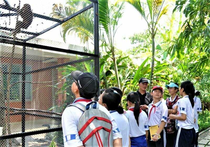Trạm cứu hộ động vật hoang dã (Cuchi wild life rescue station)