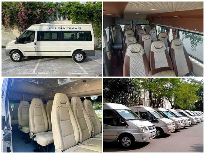 Xe hợp đồng 16 chỗ trọn gói giá rẻ