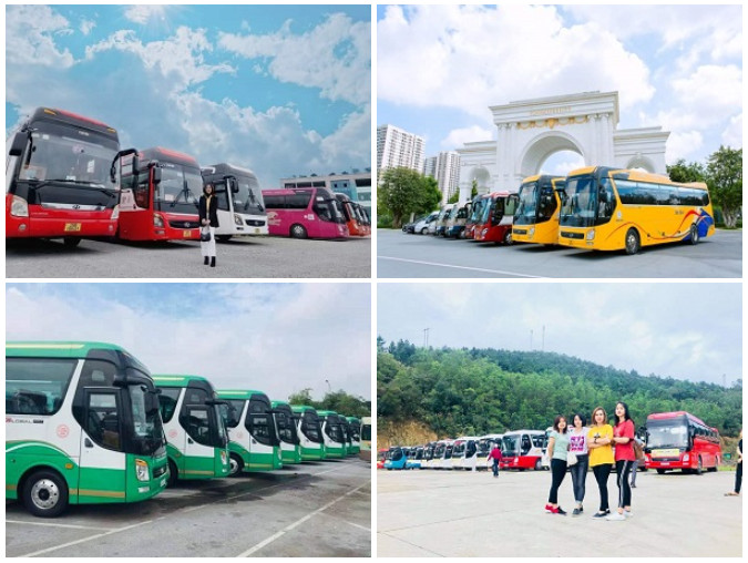 Xe du lịch 45-47 chỗ - Dòng xe rộng rãi cho khách đoàn