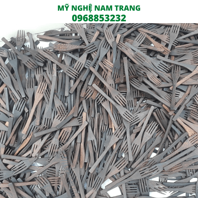 Ebony fork wooden Ebony fork wooden