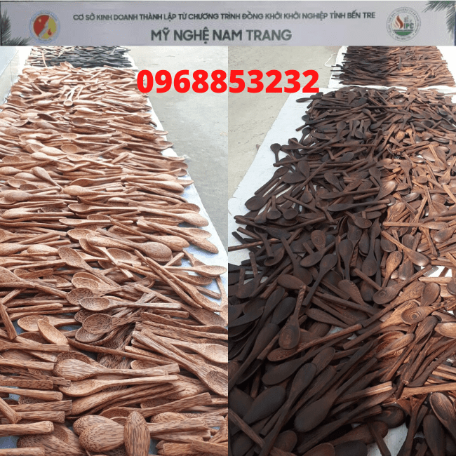 Muỗng nĩa doa gỗ cơ sỡ mỹ nghệ nam trang Muỗng nĩa doa gỗ cơ sỡ mỹ nghệ nam trang