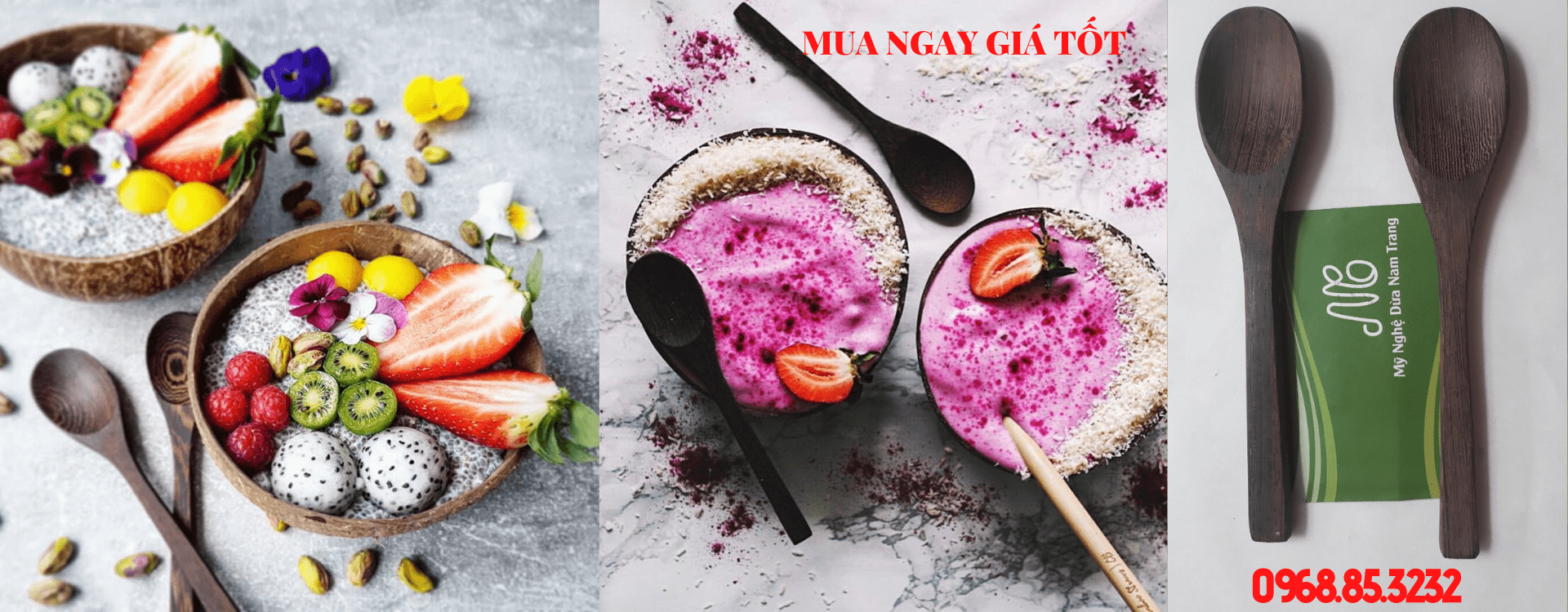 Muỗng thìa gỗ mun mỹ nghệ nam trang