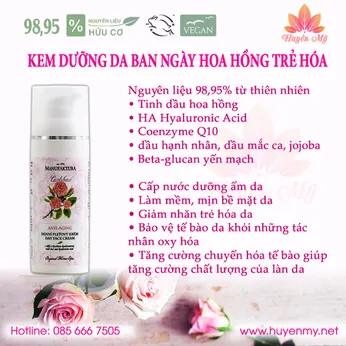 Kem Dưỡng Da Khô Hoa Hồng Manufaktura