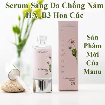 Serum Chống Nám Sáng Da HA B3 Hoa Cúc Manufaktura 30ml