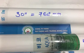 Lõi lọc nén 1 micron 30 inch Lõi lọc nén 1 micron 30 inch