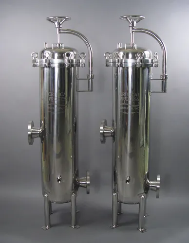 Bình lọc CIH 12 & 21 Round Housings with Clamp Closure