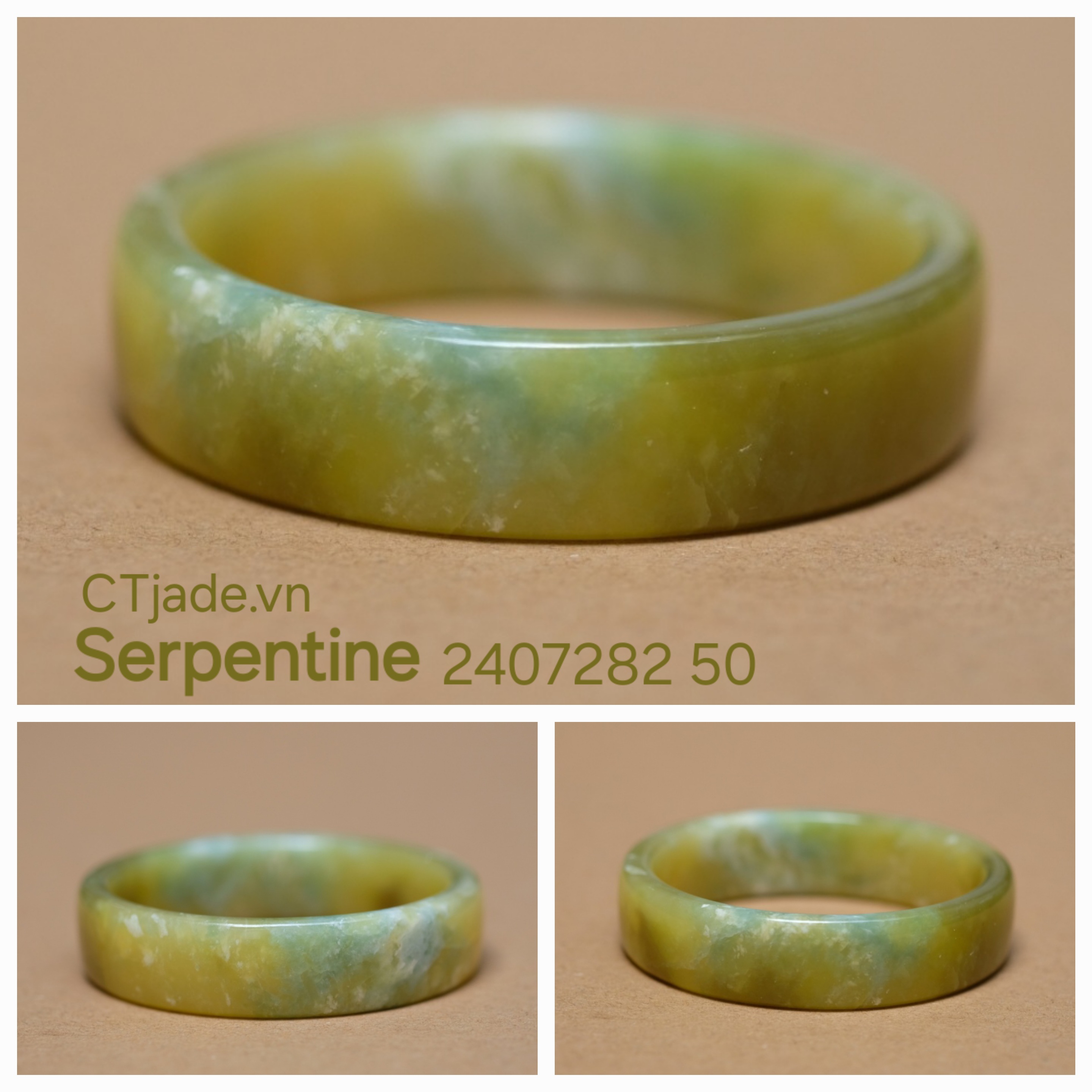 Vòng đá Serpentine, trang sức thương hiệu Việt Saigonistar Vòng đá Serpentine, trang sức thương hiệu Việt Saigonistar