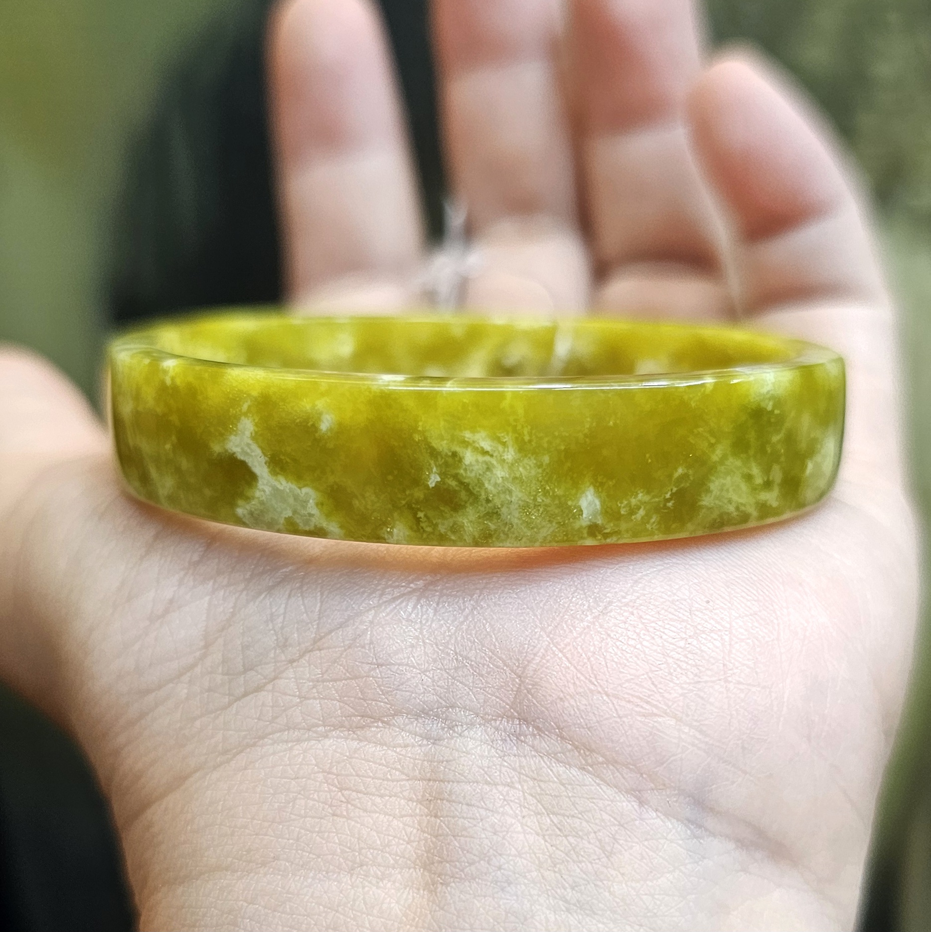 Vòng ngọc Serpentine cao cấp Saigonistar Vòng ngọc Serpentine cao cấp Saigonistar