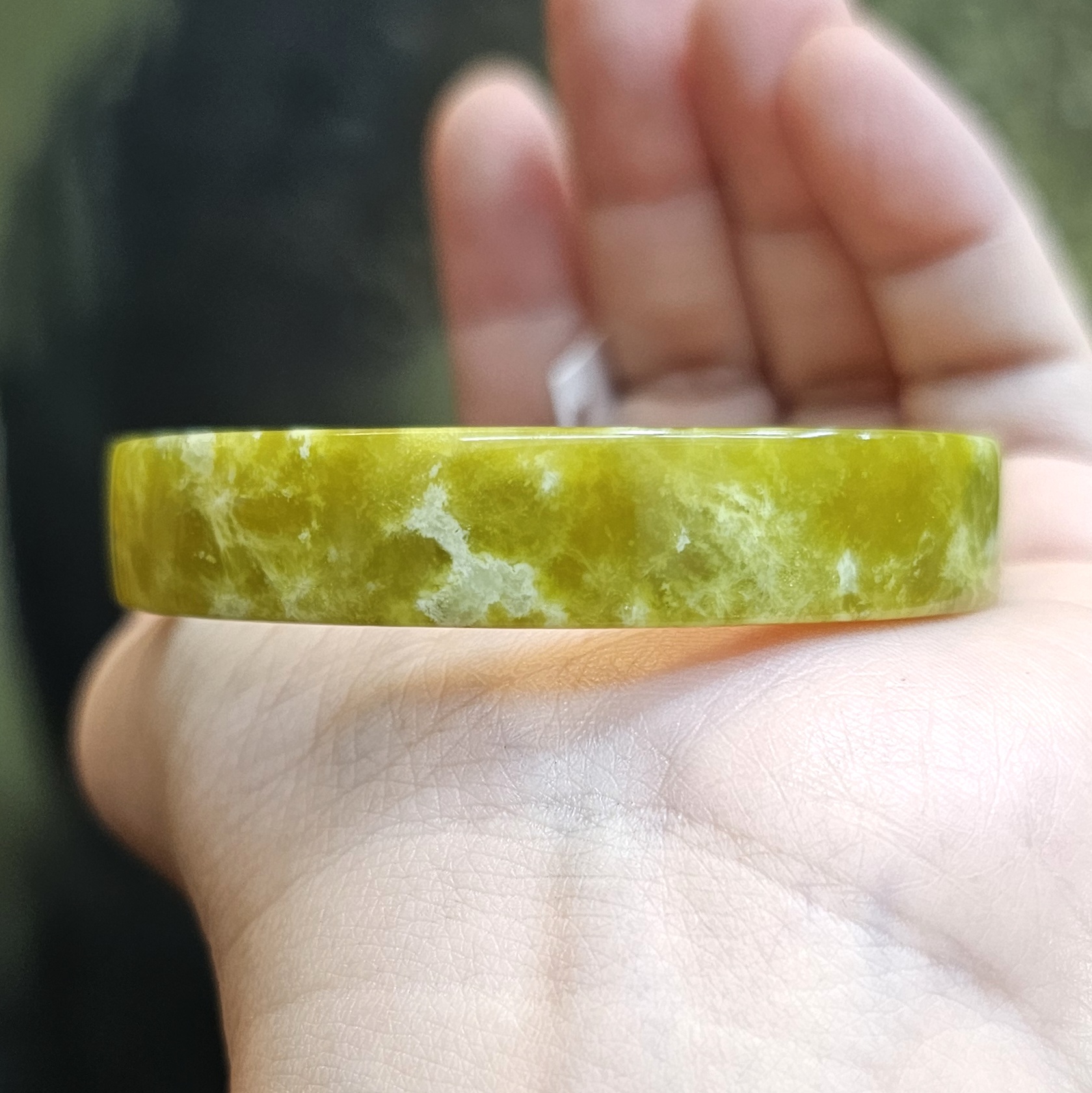 Vòng ngọc Serpentine cao cấp Saigonistar Vòng ngọc Serpentine cao cấp Saigonistar