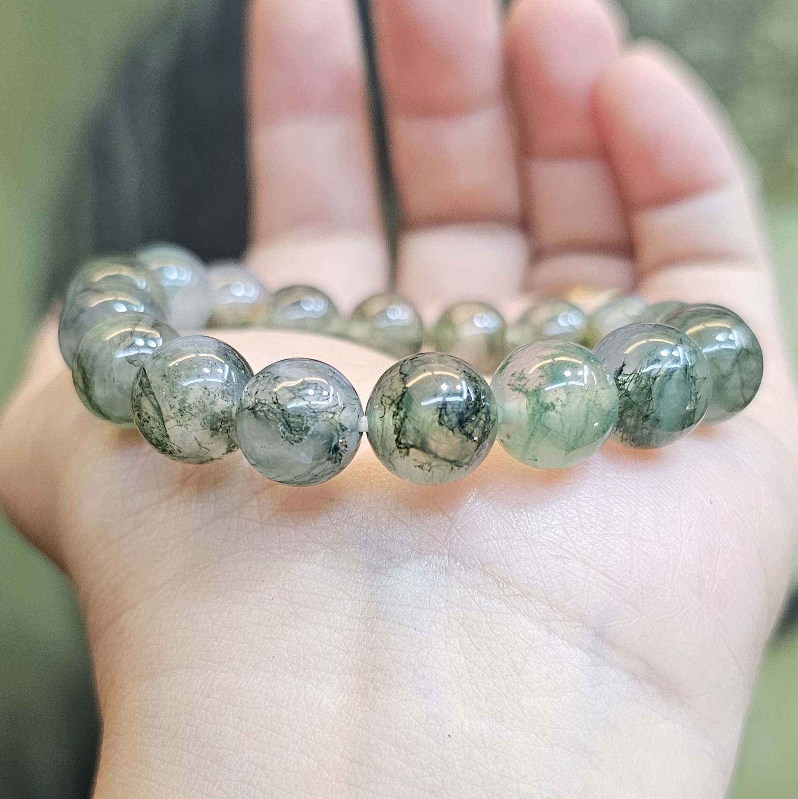 Vòng chuỗi ngọc thủy tảo cao cấp Vòng chuỗi ngọc thủy tảo cao cấp