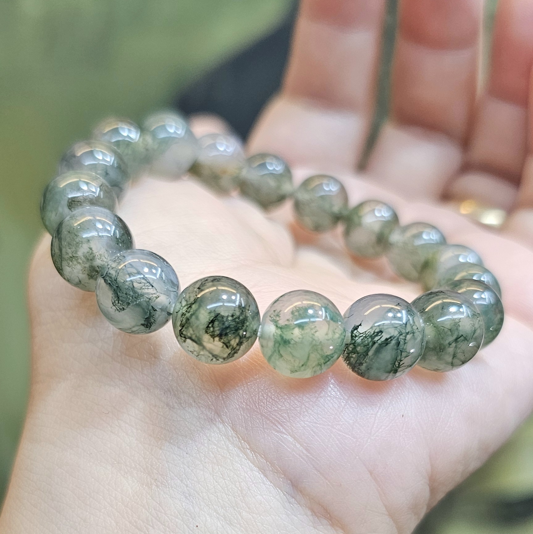 Vòng chuỗi ngọc thủy tảo cao cấp Vòng chuỗi ngọc thủy tảo cao cấp