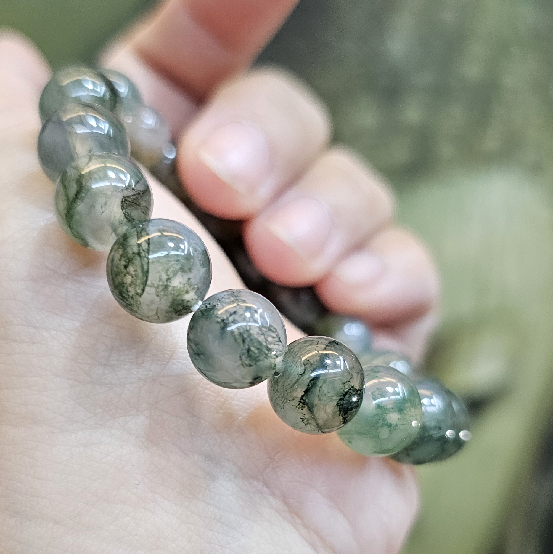 Vòng chuỗi ngọc thủy tảo cao cấp Vòng chuỗi ngọc thủy tảo cao cấp