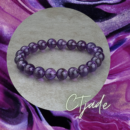 Vòng tay đá thạc anh tím Vòng tay đá thạc anh tím