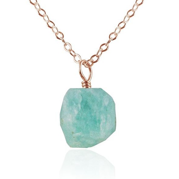trang sức đá Amazonite thiên nhiên trang sức đá Amazonite thiên nhiên