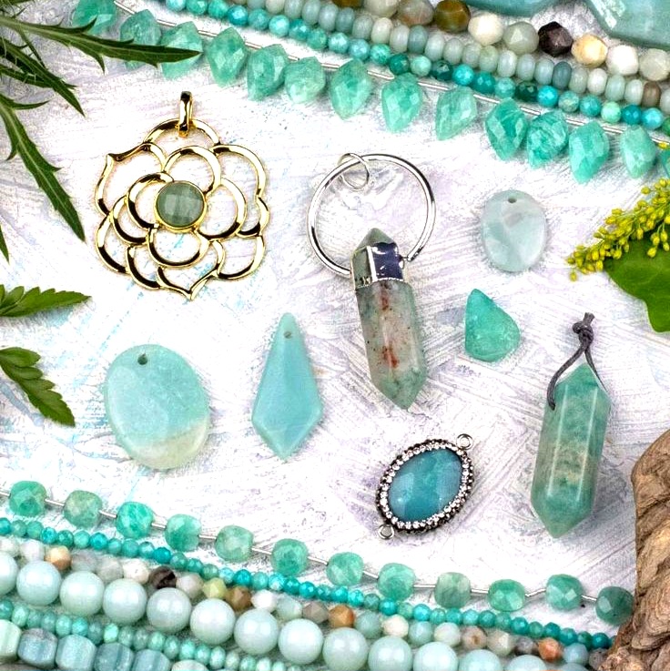 Trang sức đá Amazonite  Trang sức đá Amazonite
