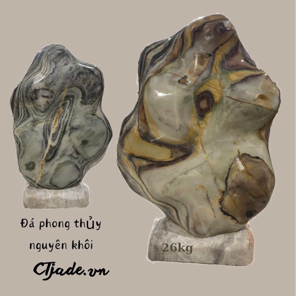 Đá phong thủy nguyên khối Ctjade Đá phong thủy nguyên khối Ctjade