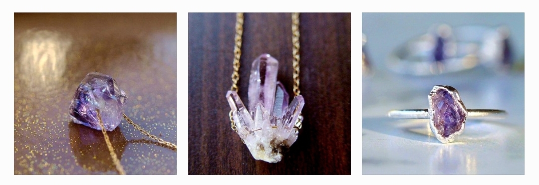 Làm gì với trang sức đá thạch anh tím Amethyst  Làm gì với trang sức đá thạch anh tím Amethyst